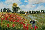 Poppy Field in Argenteuil, Claude Monet